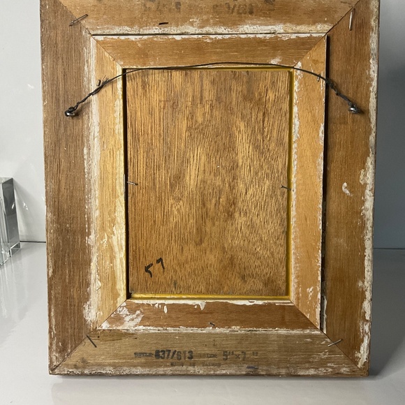 SIGNED J JAMES CLIPPER SHIP OIL ON CANVAS FRAMED - Picture 4 of 8